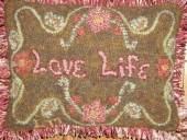 12 X 16 Love Life Pillow Retail @ @305.00 SOLD