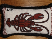 12 x 22 inch Lobster Pillow